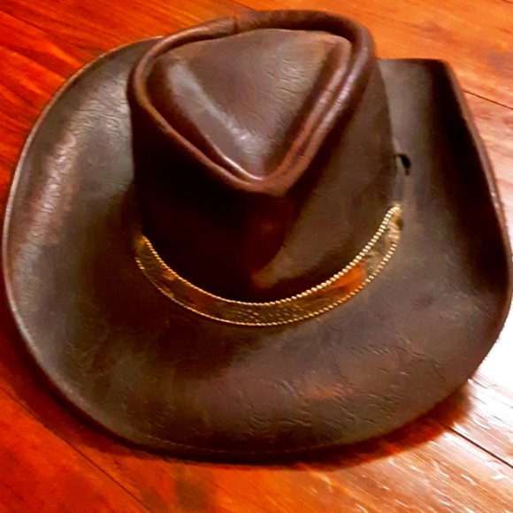 Other - Henschel leather hat